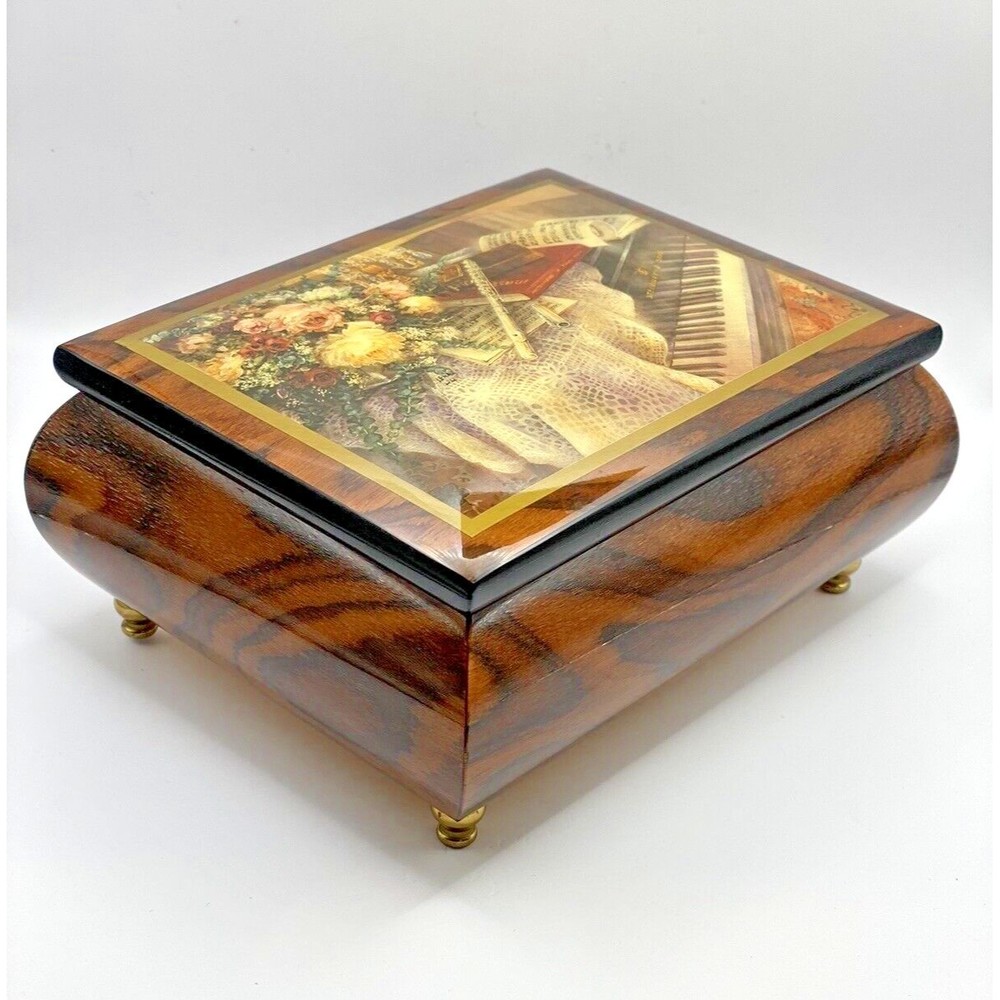 Lena Lui Ercolano Italy Wooden Music Box Presents Harmonic Duet by Lena Liu